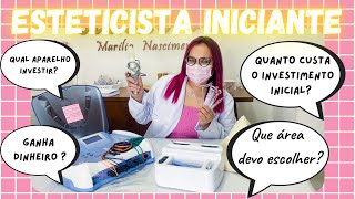 DICAS PARA ESTETICISTA INICIANTE (valores,aparelhos é muito mais) - 100% estética