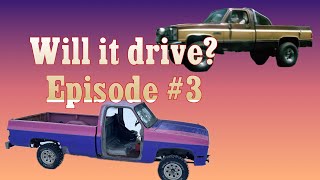 Will it drive?  Square Body Fall Guy Jump Truck - Episode 3