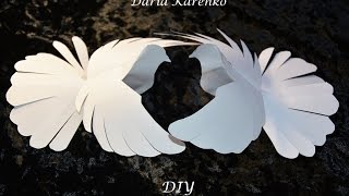 DIY Красивый голубь из бумаги. Мастер класс \ Pigeon Paper