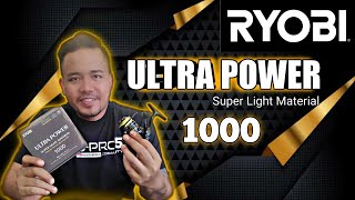 Unboxing Reel Ultralight RYOBI Ultra Power 1000 Terbaru 2022