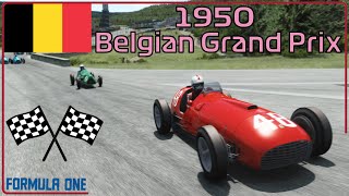 Juan Manuel Fangio Final Lap | 1950 Belgian Grand Prix