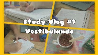 STUDY VLOG #7 | REVISANDO PRO VESTIBULAR | Roque And Roll