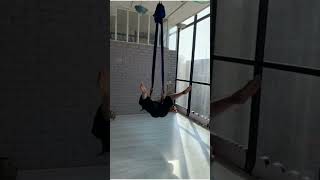 Aerial Yoga Bangalore: Aerial Yoga Classes & Certification Course Bangalore Indiranagar #Shorts 04