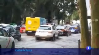 Madrid en alerta amarilla por lluvia y viento por Danielle | TD Madrid TVE