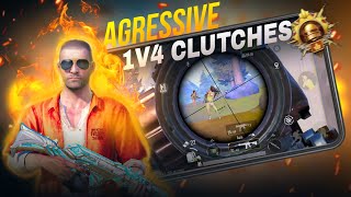 #BGMI  1V4 Agressive Clutches🥵 #pubg #bgmipubgbattlegroundmobileindia #pubgmobile #viralvideo