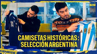 Repasamos todas las CAMISETAS de Argentina con Adidas