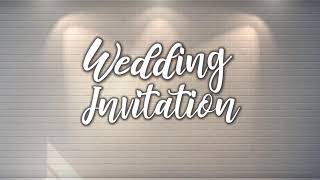 Video Wedding Invitation/Video Undangan (version 11)