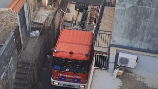 [RARE] APS EUROFIRE 4X4 vigili del fuoco acireale in sirena per incendio!