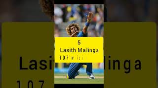 Most Wickets in T20 Internationals #cricket #t20 #cricketfans#shorts#shortvideo