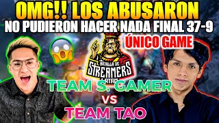 😁ABUSAN A TAO Y AMIGOS😲TEAM SERR4NO GAMER vs TEAM TAO[Único Game] BetBoom Streamers Battle LATAM