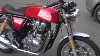 2014 Royal Enfield Continental GT обзор на русском языке