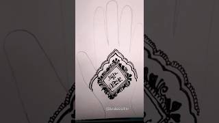 Latest karwa chauth mehndi design          #youtubeshorts #mehndi #viralvideo