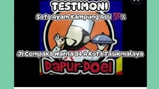 LOBA MURAH SEUBEUH TESTIMONI Soto Ayam Kampung Dapur Doel Cempakawarna Tasikmalaya 📱081321362310