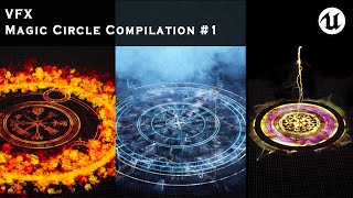 VFX - Compilation #1: Spell Circles