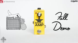 Ananashead Effects SMALL AMP Demo + Review | FENDER Tweed Tones Mini Pedal | ONE KNOB, Guitar & Bass