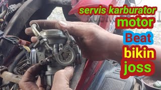 cara servis karburator Beat biar jos.