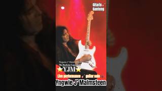 Yngwie j’ Malmsteen live guitar solo 🎸🎧THE ROCKSTAR LEGENDARY