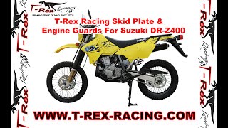 T-Rex Racing Skid Plate And Engine Guards For Suzuki DR-Z400