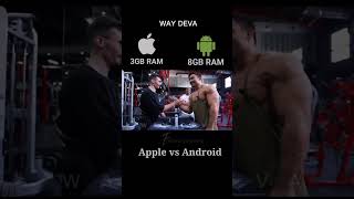 Apple vs Android in arm wrestling challenge para SAMSUNG,A3,A5,A6,A7,J2,J5,J7,S5,S6,S7,S9,A10,A20