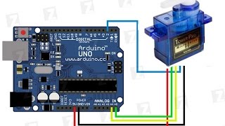 КАК ПОДКЛЮЧИТЬ СЕРВОПРИВОД К ARDUINO [Уроки Ардуино #15]