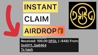 AIRDROP CRYPTO TERBARU DEFIGOLD INSTANT CLAIM 100 DFGL Estimasi $48