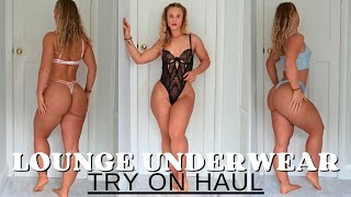 LOUNGE LINGERIE TRY ON HAUL