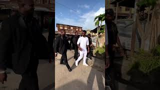 Video of Arsenal star Bukayo Saka Visits  Lagos... 🇳🇬