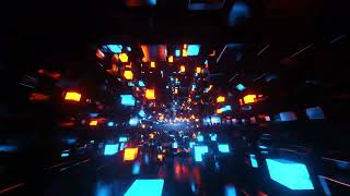 [4K] Futuristic Light Tunnel VJ Loop - Big Screen Visuals