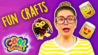 3 Fun Crafts to Do When You're Bored! Craft Compilation | Arts and Crafts with Crafty Carol