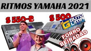 🔴RITMOS YAMAHA PSR S550 E S500 SEM SAMPLE