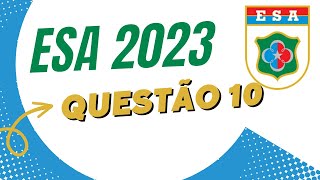 ESA 2023 | QUESTÃO 10 {NÚMEROS COMPLEXOS}