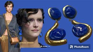 DIY * 2024 spring/summer Armani earrings trend to Make now * It's so easy * It is cheep #creative