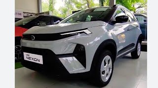 Tata का धमाका | New 2024 Tata Nexon Pure Variant With Pure Grey Colour |  Akshit Pandey