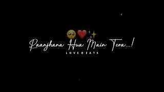 good night status || black screen whatsapp status || love song feel the music