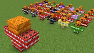 super tnt golem vs all tnt golems