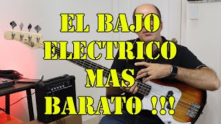 El bajo electrico mas barato de internet