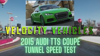 VELOCITY VEHICLES SHORTS EP#1- 2015 AUDI TTS COUPÉ TUNNEL SPEED TEST