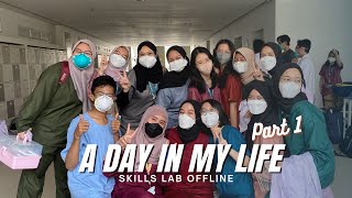 A DAY IN MY LIFE Skills Lab Departemen Bedah Mulut PART 1 | Dental School Life