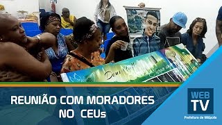 Prefeitura de Nilópolis e Secretaria de Cultura se reúnem no CEUs com a comunidade do Cabral