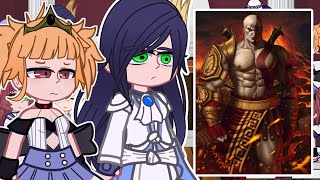 Valkyries React to Kratos || Record of Ragnarok || Tiktok || Gacha React