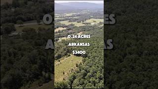 0.24 acres in Arkansas for $3,400 #shorts #realestate #foryou #fyp #property #shortvideo