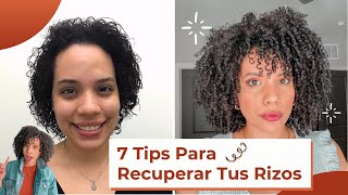 Llamado a todas las chicas en Transición! • 7 Consejos para una Transición a cabello Rizado exitosa