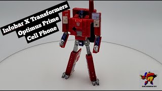 Japanese INFOBAR Cellphone Company X Transformers  Collaboration: Optimus Prime