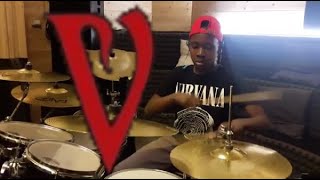 53) Tears Don't Fall - Drum Cover - Bullet For My Valentine (10 Years Old By GiovaDrummer)