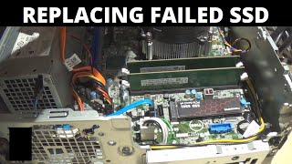 Replacing failed Fanxiang NVMe SSD in Dell Optiplex 5050