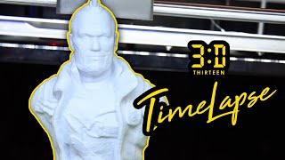 3D Printer Timelapse - Marvel's Yondu 4K (Qidi Tech X-Max)