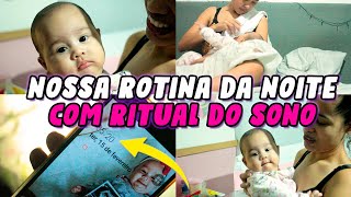 ROTINA DA MADRUGADA COM BEBÊ DE 3 MESES | COMO FAZEMOS O RITUAL DO SONO