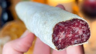 Saucisson Fait Maison : SANS BOYAUX ! Recette Rapide à Faire / Idée Apéritif