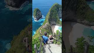 Keindahan Pantai Klingking di Nusa Penida, Bali #klingkingbeach