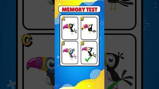 Memory Test Game 2 | Remember ME? #shorts #memorytest #quiz #viralshorts #iqtest